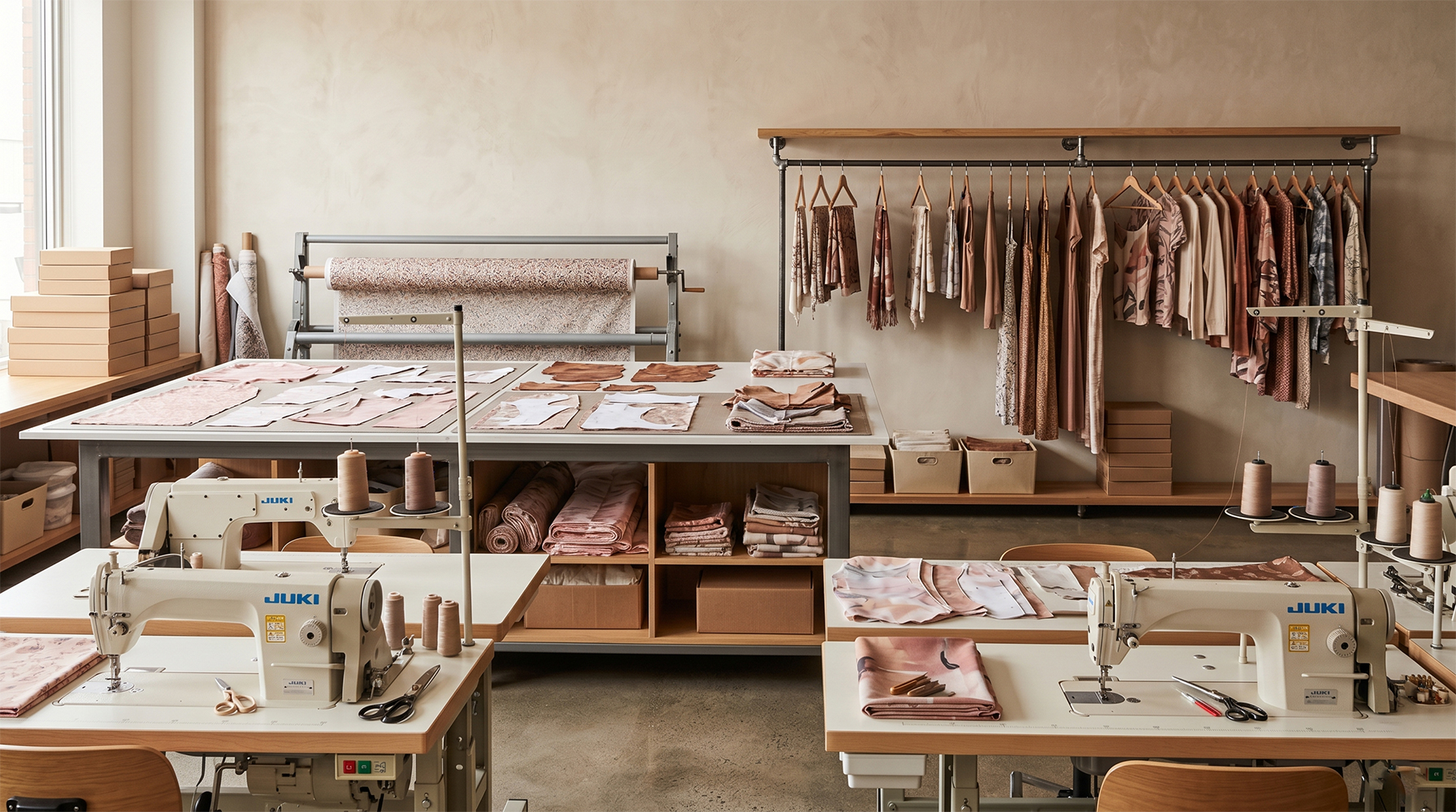 Le Galeriste production atelier in Montreal
